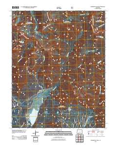 Cimarrona Peak 2011 topographic map thumbnail
