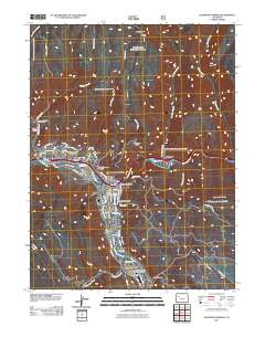 Glenwood Springs 2011 topographic map thumbnail