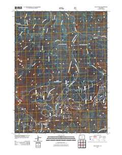 Buck Point 2011 topographic map thumbnail
