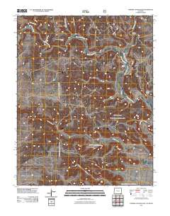 Furnish Canyon East 2011 topographic map thumbnail