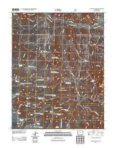 Glade Mountain 2011 topographic map thumbnail