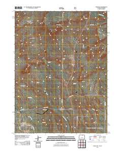 Carr East 2011 topographic map thumbnail