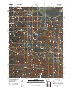 Diamond Peak 2011 topographic map thumbnail