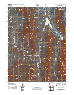 Courthouse Mountain 2011 topographic map thumbnail