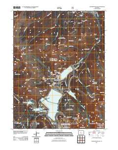 Copper Mountain 2011 topographic map thumbnail