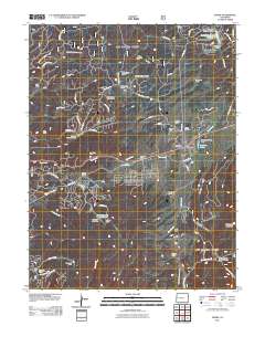 Divide 2011 topographic map thumbnail