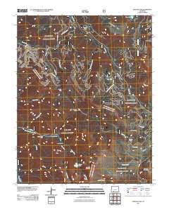 Elwood Pass 2011 topographic map thumbnail