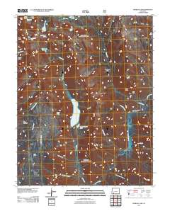Emerald Lake 2011 topographic map thumbnail