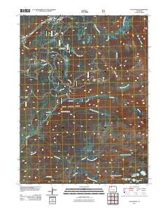 Floyd Peak 2011 topographic map thumbnail