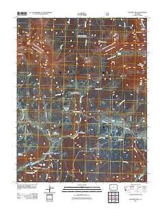 Dolores Peak 2011 topographic map thumbnail