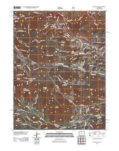 Saddleback Mountain 2011 topographic map thumbnail