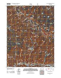 Toner Reservoir 2011 topographic map thumbnail