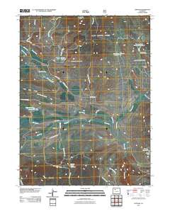 Toponas 2011 topographic map thumbnail