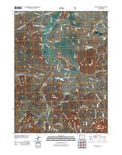 Spicer Peak 2011 topographic map thumbnail