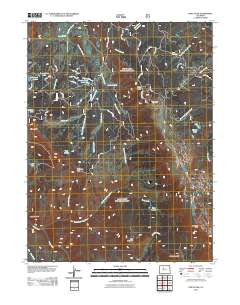 Piney Peak 2011 topographic map thumbnail