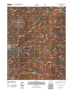 El Valle Creek 2011 topographic map thumbnail