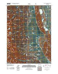 Boettcher Lake 2011 topographic map thumbnail