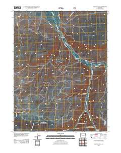 Veatch Gulch 2011 topographic map thumbnail