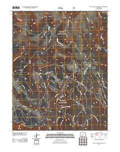 Pool Table Mountain 2011 topographic map thumbnail