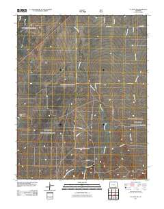 La Junta SW 2011 topographic map thumbnail