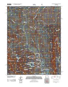 Washboard Rock 2011 topographic map thumbnail