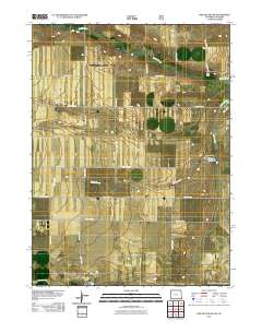 Pine Bluffs SW 2011 topographic map thumbnail