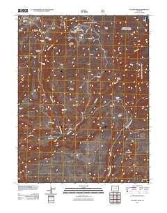 Calamity Mesa 2011 topographic map thumbnail