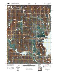 Trail Mountain 2011 topographic map thumbnail