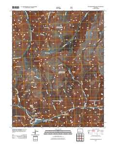 Uncompahgre Peak 2011 topographic map thumbnail