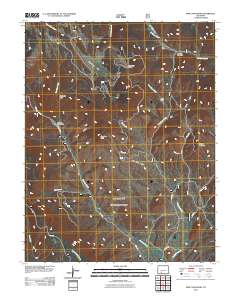 Pine Cone Knob 2011 topographic map thumbnail