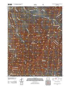 Housetop Mountain 2011 topographic map thumbnail