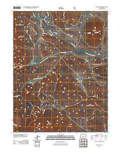 Jones Hill 2011 topographic map thumbnail