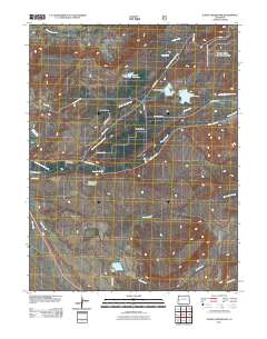 Juniata Reservoir 2011 topographic map thumbnail