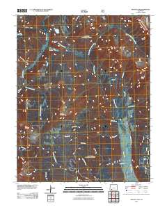 Granite Lake 2011 topographic map thumbnail