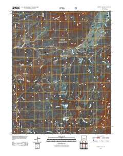 Harris Lake 2011 topographic map thumbnail