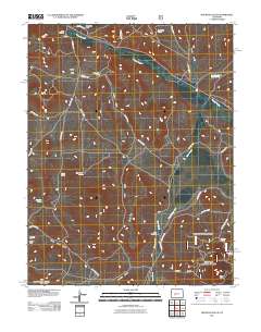 Houston Gulch 2011 topographic map thumbnail