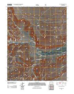Fox Creek 2011 topographic map thumbnail