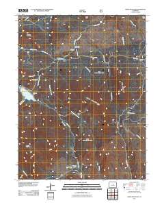 Green Mountain 2011 topographic map thumbnail
