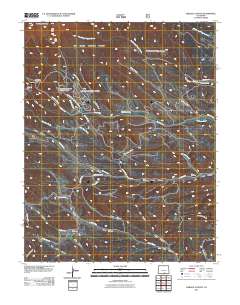 Herlick Canyon 2011 topographic map thumbnail