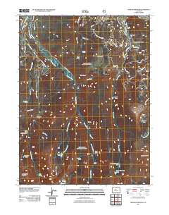 Grouse Mountain 2011 topographic map thumbnail