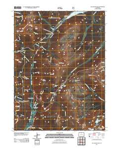Fall River Pass 2011 topographic map thumbnail