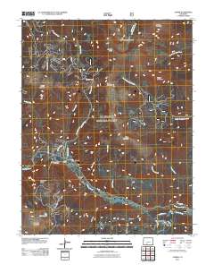 Jasper 2011 topographic map thumbnail