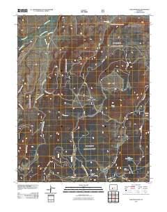 Lake Mountain 2011 topographic map thumbnail