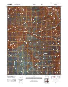 Marcellina Mountain 2011 topographic map thumbnail