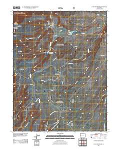 Casto Reservoir 2011 topographic map thumbnail