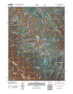 Battle Mountain 2011 topographic map thumbnail