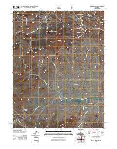 Black Mountain 2011 topographic map thumbnail