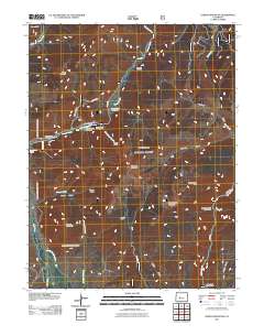 Cement Mountain 2011 topographic map thumbnail