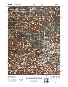 Central City 2011 topographic map thumbnail