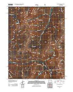 Byers Peak 2011 topographic map thumbnail